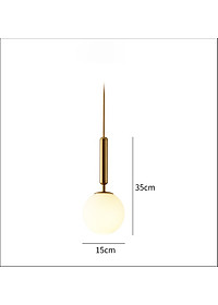 Đèn thả TEXCO kiểu dáng sang trọng, hiện đại - kèm bóng LED chuyên dụng.