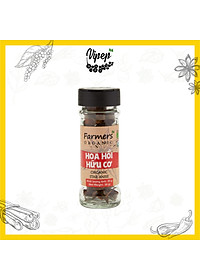 Hoa Hồi Nguyên Cánh Farmers' Organic Vipep Hũ Thủy Tinh 20g