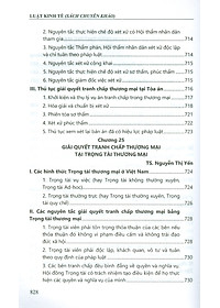 Luật Kinh Tế (Tái bản lần thứ nhất, có sửa đổi, bổ sung) - Sách chuyên khảo