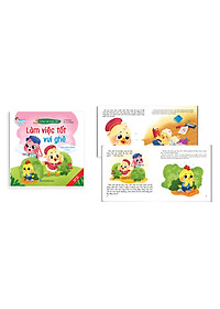 Trọn Bộ 10 cuốn Kỹ Năng Giao Tiếp Cho Bé 2+ (Song Ngữ Việt - Anh) Cùng Con Khôn Lớn Giúp Con Hiểu Và Tự Tin Hơn Vào Bản Thân Vượt Qua Mọi Khó Khăn Thử Thách Trong Cuộc Sống