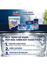 Viên rửa chén bát Finish Quantum túi 21 viên