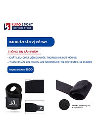 Băng bảo vệ cổ tay ,Tập gym, cầu lông, tennis... Bó cổ tay Chống chấn thương KUNOSPORT
