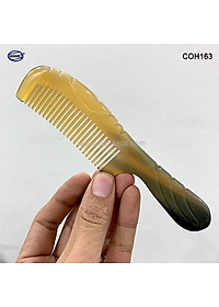 Lược sừng xuất Nhật (Size: M - 17cm) COH163 - Lược khía thon gọn đẹp ️- Chăm sóc tóc