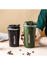 Ly Giữ Nhiệt COFFEE Inox 304 Dung Tích 510ml Cao Cấp Kiểu Dáng Hàn Quốc Cầm Tay Sang Trọng - Chính Hãng 