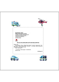 Sách Busy Machines - Rescue: Những Cỗ Máy Năng Nổ - Xe Cứu Hộ (Song Ngữ Anh - Việt)