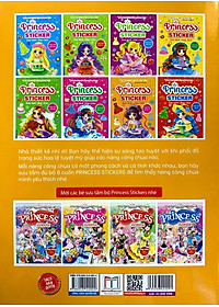 Sách Princess Sticker - Dán Hình Công Chúa - Công Chúa Quyến Rũ