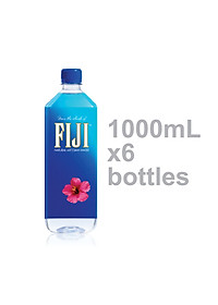 Nước Khoáng Thiên Nhiên Fiji (6 Chai x 1L)