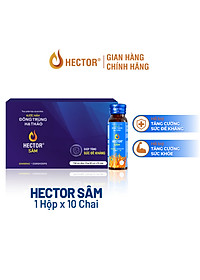 Bộ 2 hộp nước nấm Đông trùng hạ thảo Hector Sâm và Hector Collagen ( 20x50ml)