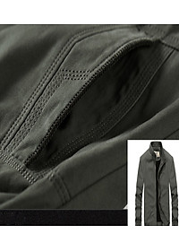 Áo Khoác Nam Big Size Áo Khoác Kaki Nam Hai Lớp Big Size Chống Lạnh Chống Nắng Chống Gió Hàn Quốc Cao Cấp WK35 - ShopN6 (Nhiều Màu)