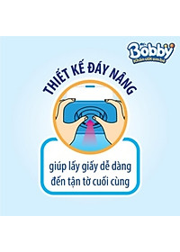 Khăn Ướt Em Bé Bobby Không Mùi Gói 100 Miếng