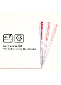 Combo 10-15-20 Bút Bi Thiên Long TL-027 - Mực Xanh/Đen/Đỏ