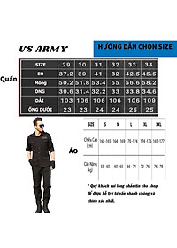 Bộ Quần Áo KaKi Lính Mỹ US ARMY U569 Kiểu Dáng Túi Hộp Chiến Thuật, Chất Liệu Kaki Cao Cấp Phong Cách Lính Cực Ngầu - HÀNG CHÍNH HÃNG