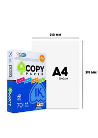 Giấy Photo A4 IK Copy 70 gsm (500 Tờ)