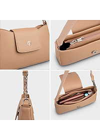 Túi Yuumy ( Thời trang nữ phối khóa trang trí - Túi đeo vai da Seasand YN182 )