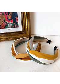 Bờm cài tóc bản to phối nhiều mầu dễ tương BN103