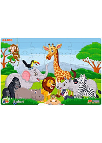 04 bộ tranh xếp hình 35 mảnh khổ A4 20x30cm – đồ chơi trí tuệ cho bé từ 2 tuổi – Combo 7