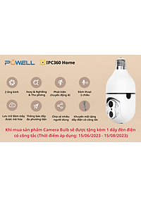 (Giao hoả tốc 2h) Camera Wifi IPC360 chuôi bóng đèn 2 ống kính, xoay ngang 360 độ, thu phóng 10 lần (Hàng chính hãng)