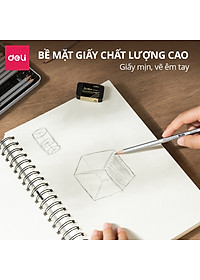 Sổ Vẽ Chuyên Dụng A3 A4 A5 Dmast Cao Cấp Deli - 160/ 300gsm Vẽ Chì Phác Họa Sketchnote Màu Nước Cơ Bản Chuyên Nghiệp