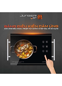 Bếp đơn hồng ngoại Junger ASC-86 2000W Không kén nồi Hàng Chính Hãng Bảo Hành 12 Tháng