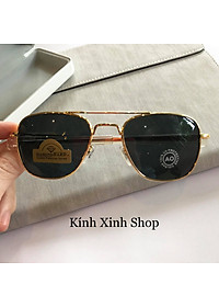 Kính Râm, Kính Mát Nam Cơn Ao Tròng Thủy Tinh - Hàng Cao Cấp Fullbox Phụ Kiện