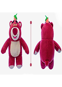 Gấu Dâu Bông Lotso Hoa Mini Nhỏ Có Thơm Mùi Dâu Thú Nhồi Bông Miniso Cute Giá Rẻ Anime Dễ Thương Nằm Ôm Ngủ Văn Phòng