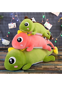 Gấu Bông Khủng Long Mắt Lồi Đuôi Tim Dễ Thương Siêu Cưng (55cm--->160cm) Gối Ôm Khủng Long Đuôi Tim Siêu Mềm Mịn, Êm Ái Hàng Cao Cấp