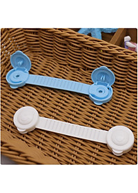 Combo 4 Dây Khóa tủ lạnh, chốt an toàn tủ lạnh, ngăn kéo, tủ đồ. Khóa cửa tủ an toàn cho bé. Chất liệu nhựa cao cấp