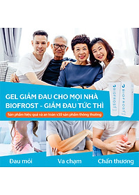 COMBO CỰC SHOCK 1&1 - GEL BIOFROST RELIEF VÀ BIOFROST ACTIVE GIẢM ĐAU NHẬP KHẨU PHẦN LAN HIỆU QUẢ NHẤT AN TOÀN NHẤT