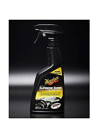 Meguiar's Dưỡng đen nhựa, cao su nội thất - độ bóng cao - Supreme Shine Protectant - G4016, 473 ml