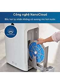Máy lọc không khí 2 trong 1 kèm chức năng tạo độ ẩm Philips Series 3000 AC2726/00 - Hàng Nhập Khẩu