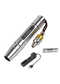 Đèn soi tiền giả, đá, giấy tờ giả, cua gạch, trứng với ánh sáng mạnh, 3 màu tiện dụng, kèm theo bộ sạc USB