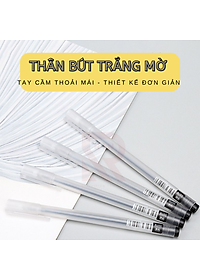 Bút mực gel 0.5mm / bút bi nước / Bút mực khô nhanh/ Bút ghi chép cơ bản nhiều màu lựa chọn – Mực Đen/ Xanh/ Đỏ 