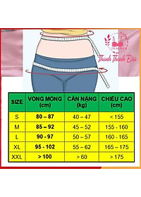 Quần lót nữ thái lan 1370, size L – Chất thun lạnh cực mát, thông hơi