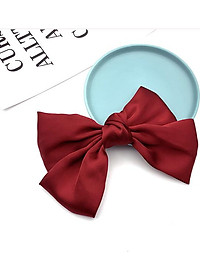 Kẹp tóc phía sau nơ tiểu thu vải vong bóng hot trend- giá bán một cái