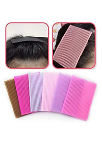 Hộp 10 Miếng Dán Tóc Hình Vuông Dễ Thương Cho Nữ 8X6Cm