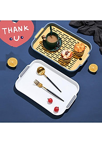 Giá Úp Cốc Nhựa Khay Nhựa Úp Ly Cốc Chén Cao Cấp ECCO, Có Rãnh Nước Tiện Dụng- Kích Thước 37x24cm Giao Màu Ngẫu Nhiên