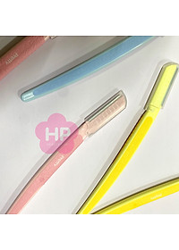 Dao Cạo Lông Mày Cán Dài Kai Pretty 01628-GA0053 (Set 3 cây)
