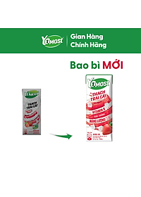 Thùng 48 Hộp Yomost Thạch Trái Cây Hương Dâu (48x180ml)