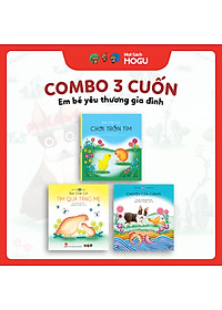 Truyện Ehon bé 1-2-3 tuổi - Bộ 3 cuốn Yêu thương gia đình