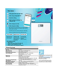 Cân Điện Tử Chỉ Số BMI OMRON HN-300T2 - Kết Nối Điện Thoại - Thương Hiệu Nhật Bản