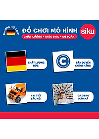 Đồ chơi mô hình SIKU Bộ xe trộn bê tông và xe ben 1692