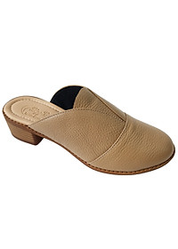 Dép Cao Gót Nữ BIGGBEN Da Bò Cao 4 Phân DCG79