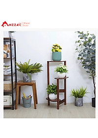 GIÁ GỖ ĐỂ CÂY CẢNH TRANG TRÍ NHÀ CỬA, KỆ GỖ ĐỂ CHẬU HOA BẰNG GỖ THÔNG ĐẸP