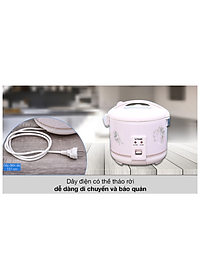 Nồi Cơm Điện Nắp Gài Tiger JNP-1000 - 1L JASMIN - Hàng Chính Hãng