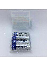 Pin sạc AA dung lượng thực 3000mAh Dowblepow 4 viên kèm hộp