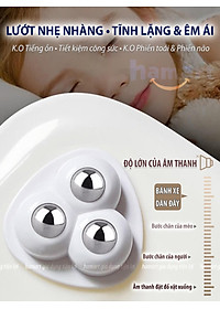 COMBO 4 Bánh Xe Mini Bi Thép Gắn Tủ Kệ Nội Thất Dán Đáy Thùng Rác Hộp Để Đồ Keo Siêu Dính Di Chuyển Đồ Đạc