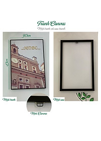 Tranh Treo Tường Canvas Hoa Sen- Bộ 3 tranh treo tường nghệ thuật CV18