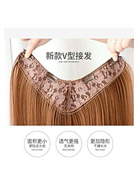 Kẹp tóc giả chữ V 45cm