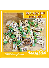 Đặc Sản Sóc Trăng - Kẹo Gạo Lức Rong Biển Giòn Tan Tân Huê Viên 200G, Kẹo Gạo Lứt Sóc Trăng, Thanh Gạo Lức Rong Biển