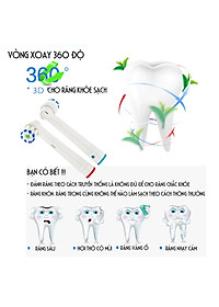 Cho máy Oral B Braun, bộ 4 Đầu Bàn Chải đánh răng điện thay thế MIHOCO EB60-P New Gum Care, sợi cước siêu mềm, cho răng lợi nhạy cảm